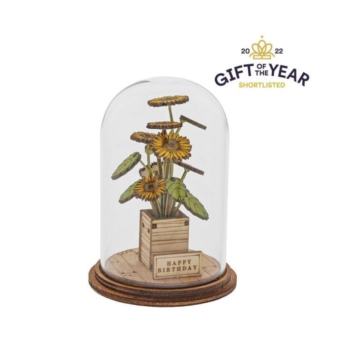 Kloche - Happy Birthday Flower Figurine